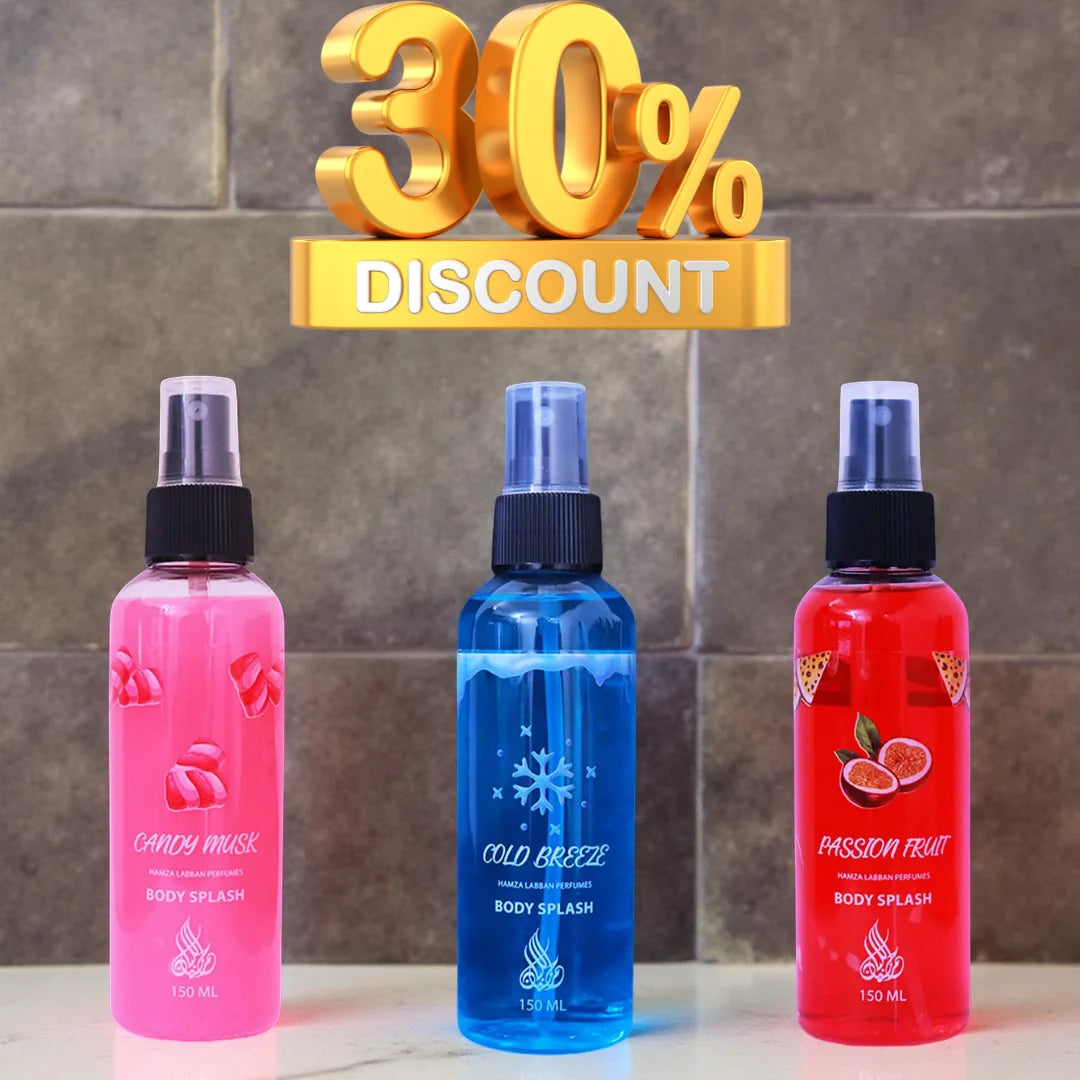 Body Splash Bundle - Set of 3 * 150ML