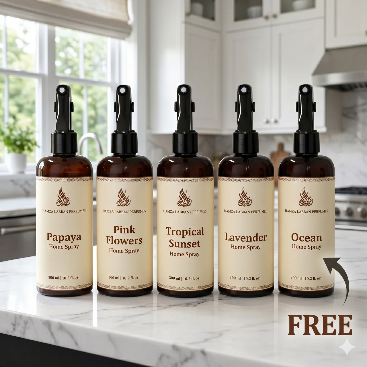 Golden Bundle 'Home Sprays' - Buy 4 Get 1 FREE